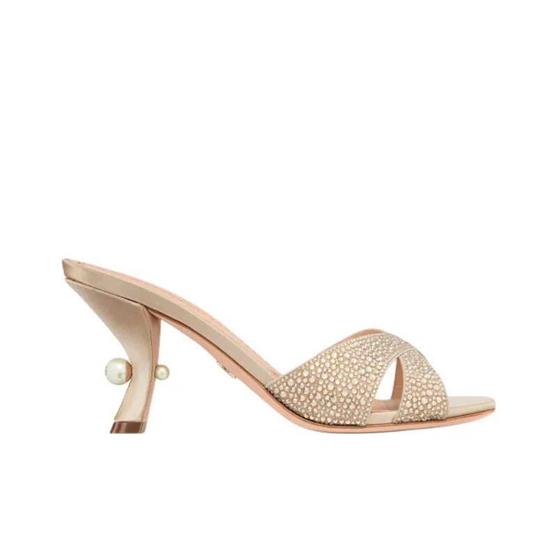 DIOR Tribales Slip Resistant Slide Slippers Women's Beige-1