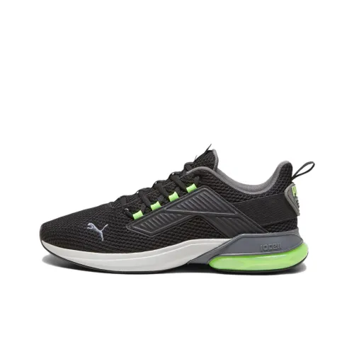 PUMA CELL Series Cushioning Wear Resistant Low Top Running Shoes Men's Black