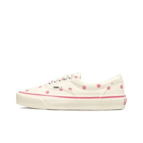 Vans Era Skateboard Shoes Women's Low-Top White/Pink