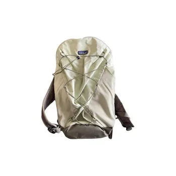 Patagonia Recycled Nylon Outdoor Hiking Bag Backpack Unisex Orange