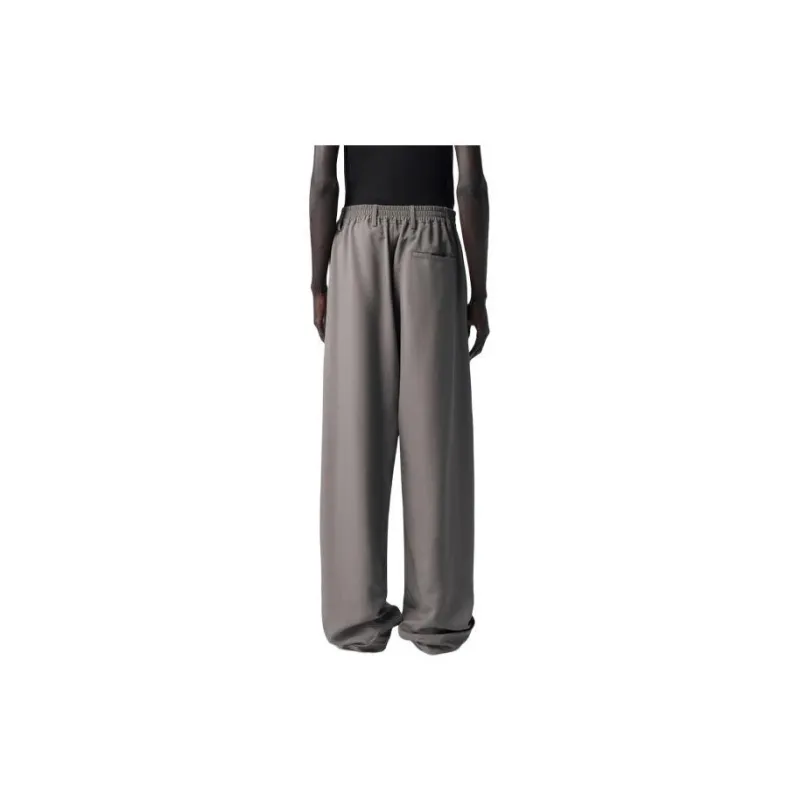 Ann Demeulemeester Alfried Wide Leg Trousers Casual Pants Men's Gray-1