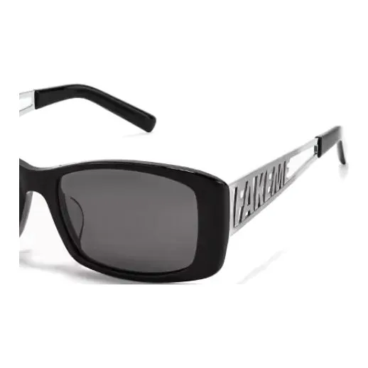 Fakeme Square Sunglasses Unisex Black-2