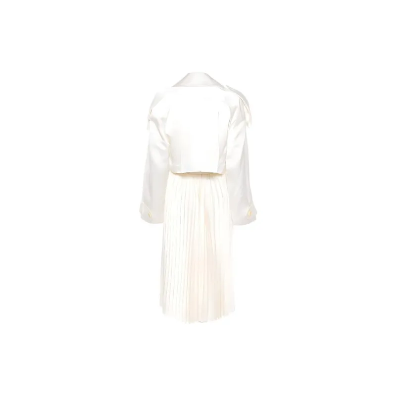 Zimmermann SS24 Trench Coat Women's White-1