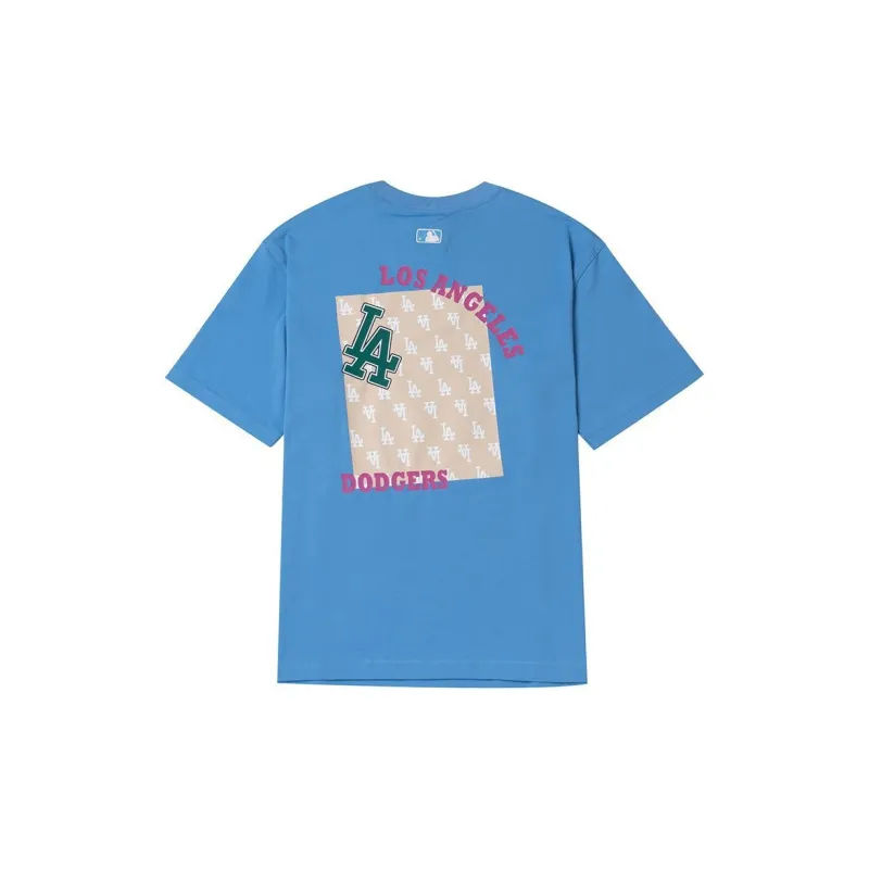MLB SS24 T Shirt Unisex Hemp Blue-1