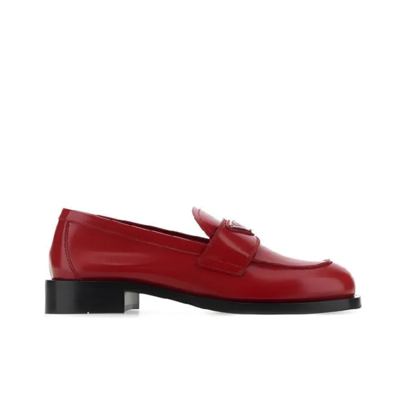PRADA Loafers Women's Red-1