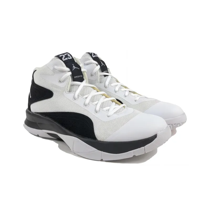 JORDAN Court Vision Oo White/White Black-1