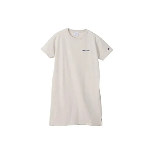 Champion SS24 Short-Sleeved Dresses Women's Oat