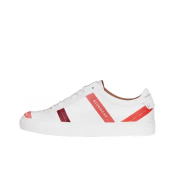 Givenchy Low Top Skateboard Shoes Women's White Pink
