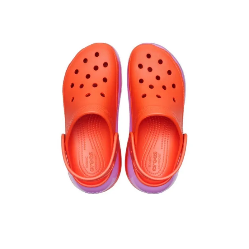 Crocs Mega Crush Clogs 'Orange Pink'-5