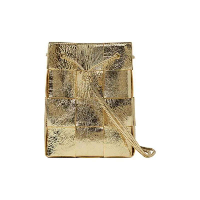 Bottega Veneta Cassette Strapped Mini Bucket Bag-2