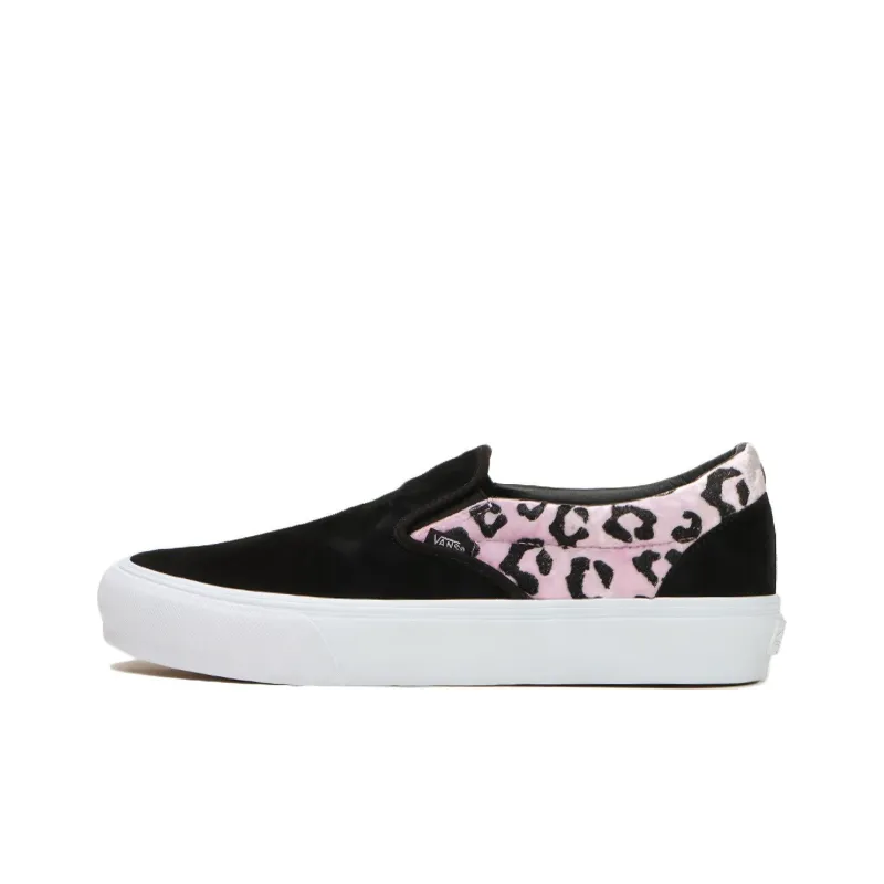 Vans Og Slip On Lx Non Slip Breathable Low Tops Casual Skateboarding Shoes Unisex Black-0