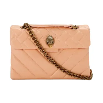 Kurt Geiger London Lambskin Shoulder Bag Crossbody Bag Women's Light Brown