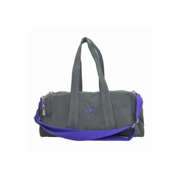 YOOLO Three proof Fabric Shoulder Bag Crossbody Bag Handbag Gym Bags Large Size Women's Gray Purple