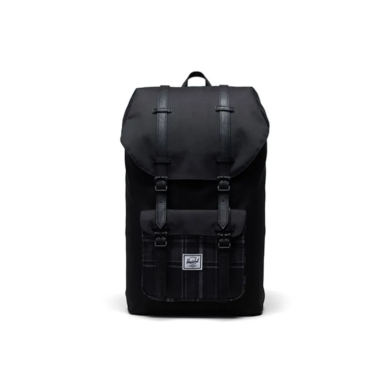 Herschel Polyester Laptop Bag Travel Bag Travel Bag Large Size Unisex Black-0
