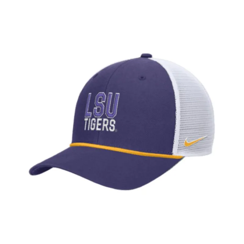 Nike Lsu Nike College Snapback Trucker Hat-0