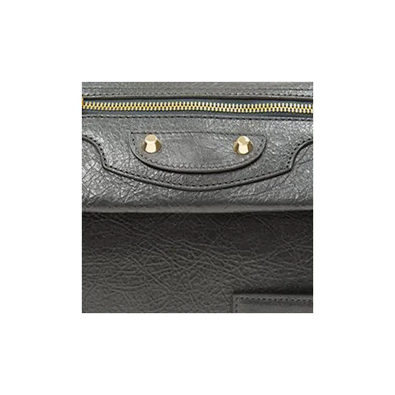 Balenciaga Lambskin Shoulder Bag Crossbody Bag Regular Women's Gray-5