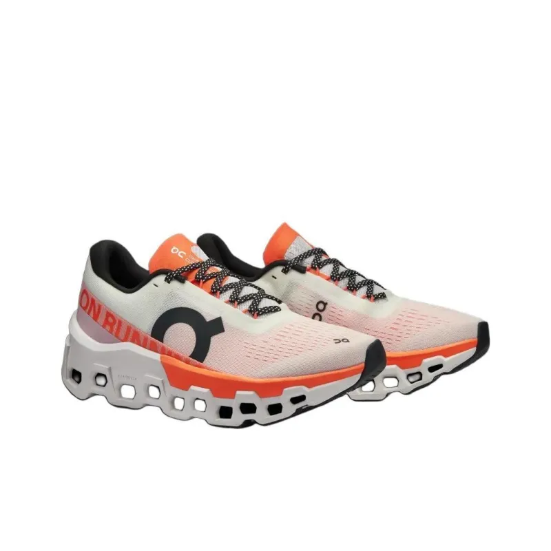 On Running CloudmOnster 2 Undyed Flame Women's-2