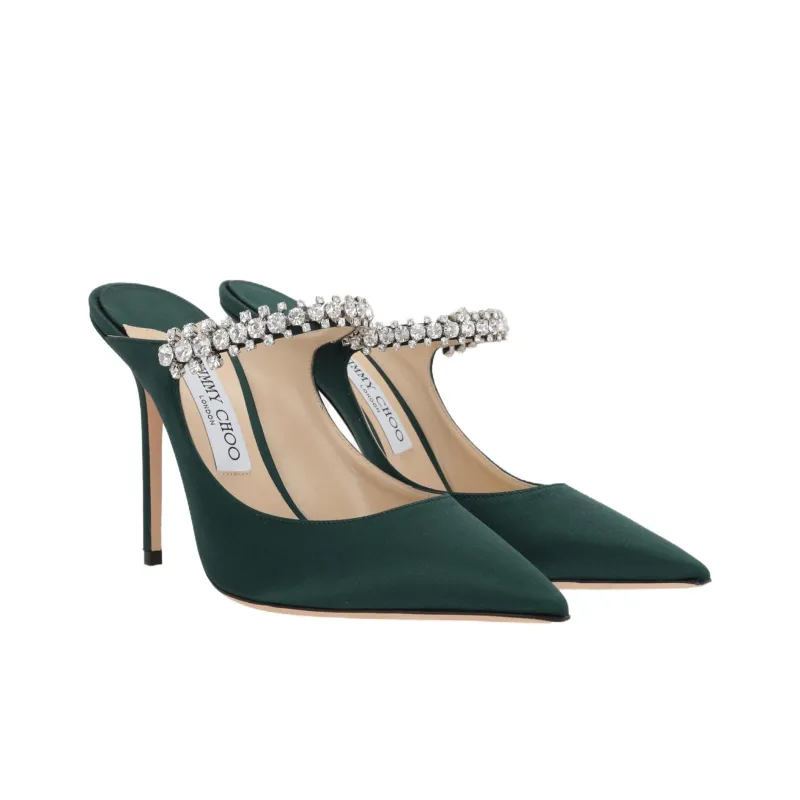 Jimmy Choo Bing Embellished Pointed Toe Pumps-2