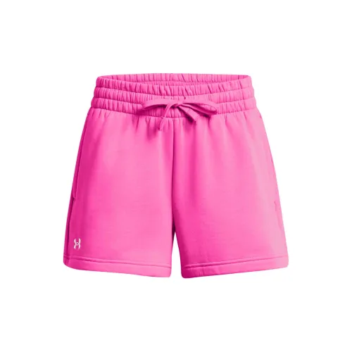 Under Armour Rival Fleece Shorts Casual Shorts Women's Pink