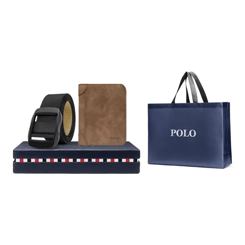 POLO Fabric Belt Men's Multicolor 3.8cm-0