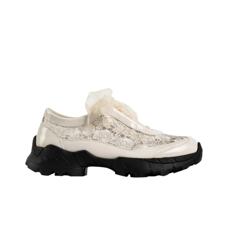 Wonderful Couple Low Top Casual Shoes Women's Cloud White-1