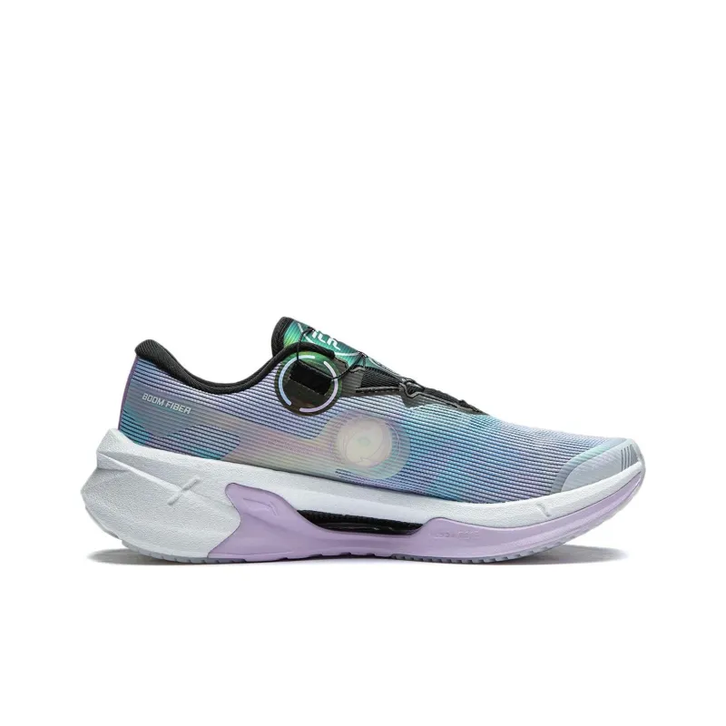 LiNing Furious Rider 7.0 PRO V2 Breathable And Resilient Low Top Casual Running Shoes Men's Blue Purple-1