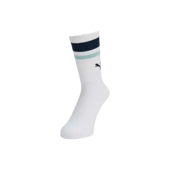 PUMA Mid Calf Socks Unisex 1 Pack White