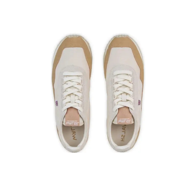 Norman Walsh Esl Running Shoes Unisex Low Top Milk Tea Beige-5