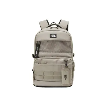 THE NORTH FACE Polyester Backpack Regular Unisex Light Brown