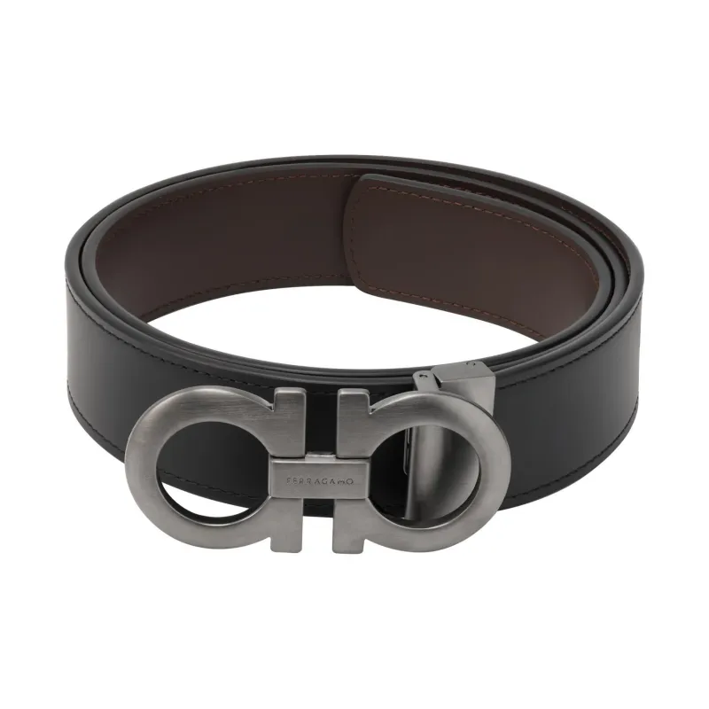 Ferragamo Reversible Gancini Buckle Belt-1