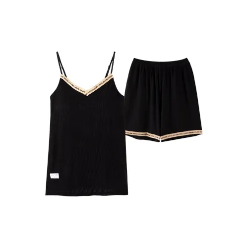 GOSO Pajama Set Women's Black Shades