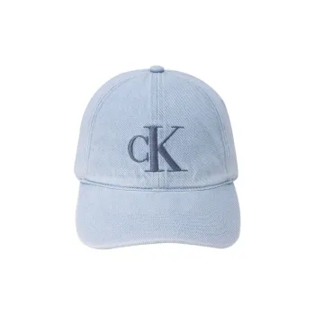 CALVIN KLEIN Polyester Baseball Caps Unisex Blue