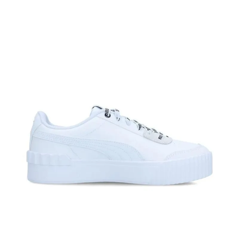 PUMA Carina Skateboard Shoes Women's Low-Top White-1