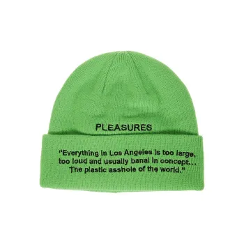 PLEASURES   Beanies Men's Green