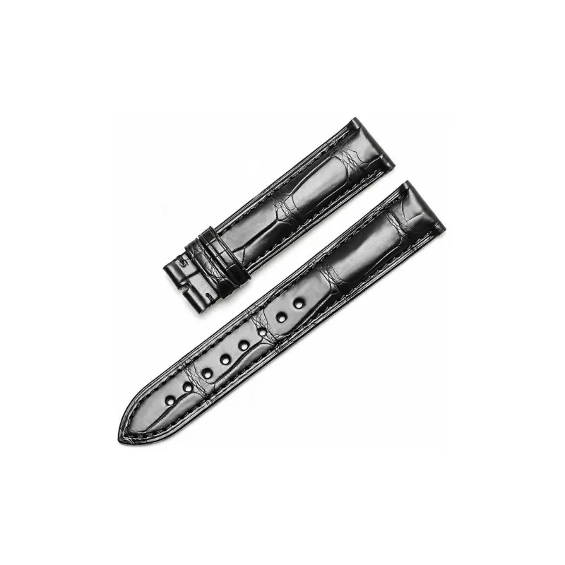 Gangjue Omega Compatibility Watch Band Genuine Leather Material-0