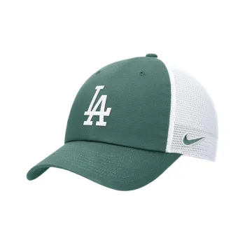 Nike Polyester Cotton Baseball Caps Unisex Dark Green
