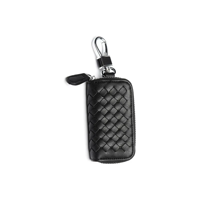 CARTELO Fabric Key Pouch Small Size Unisex Black-2