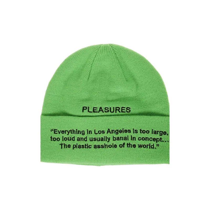 PLEASURES   Beanies Men's Green-2