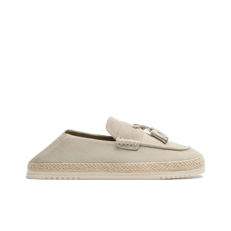 ZARA Loafers Men Beige-2