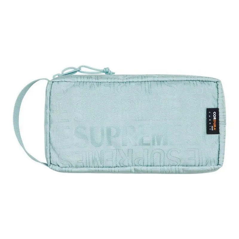 Supreme SS19 Cotton With Polyester Storage Bag Handbag, Toiletry Bag Unisex-1