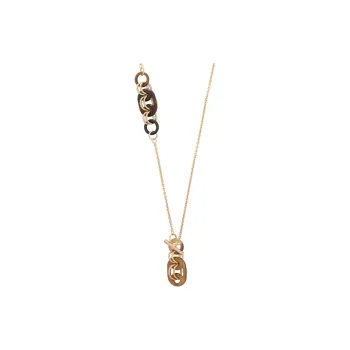HERMES Necklaces Women's Gold