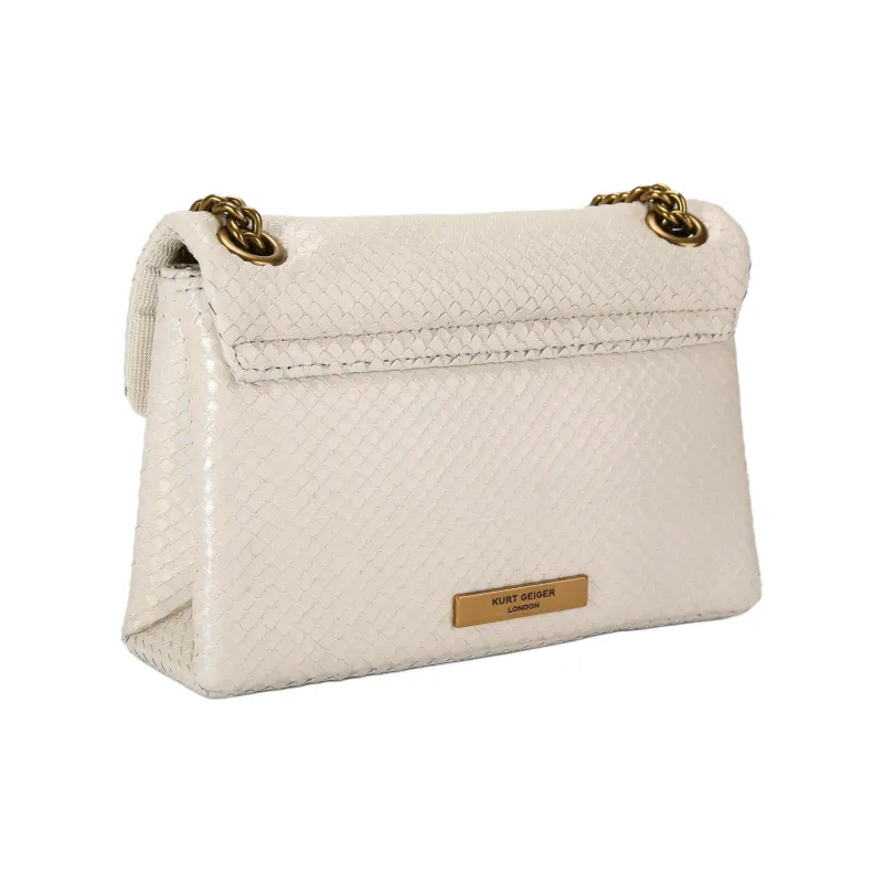Kurt Geiger London Leather Shoulder Bag Crossbody Bag Mini Women's White-3