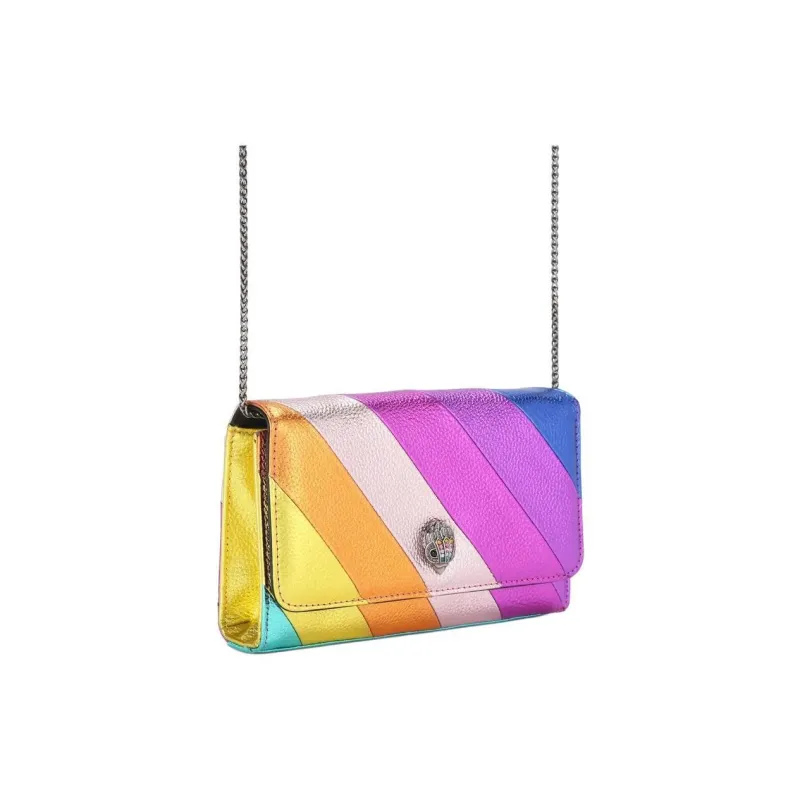 Kurt Geiger London Eggstone Grain Leather Crossbody Bag Shoulder Bag Mini Women's Rainbow-1