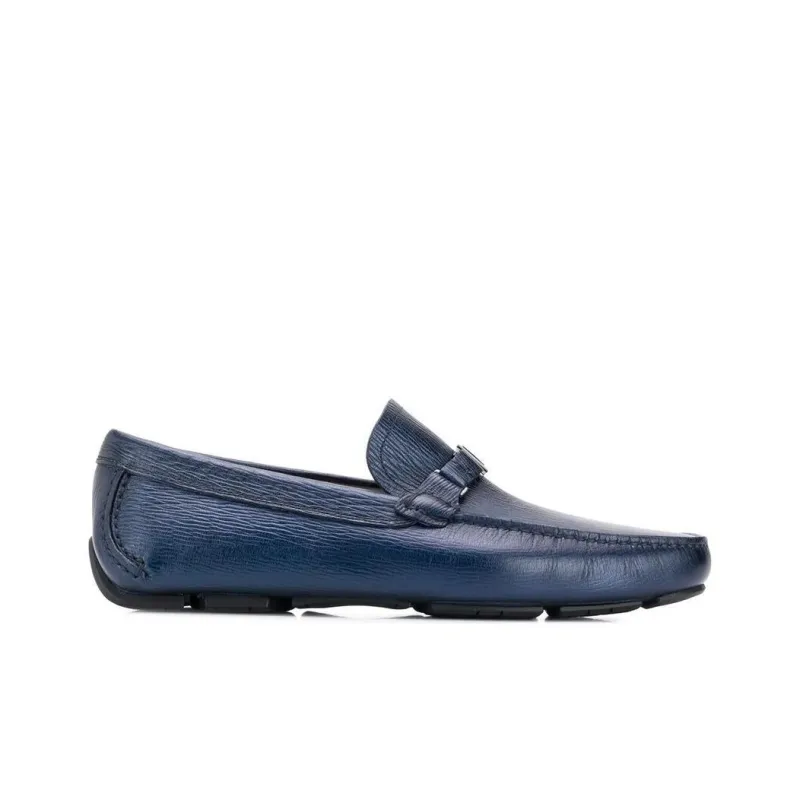 FERRAGAMO Casual Shoes Men's Blue-1