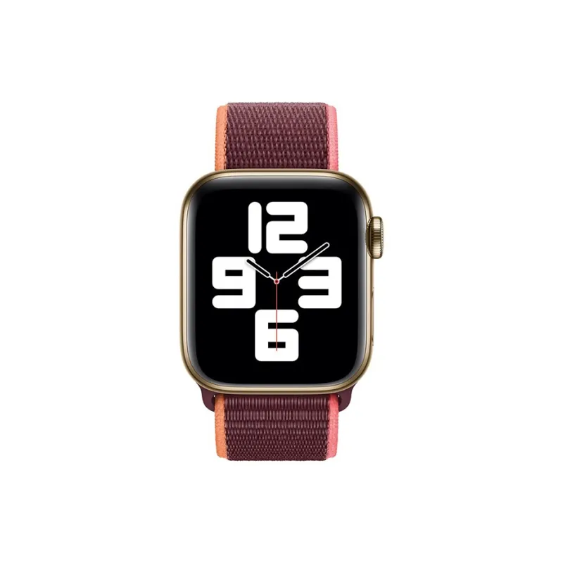 LeYu Apple Compatibility Watch Band Loopback Nylon Material-49