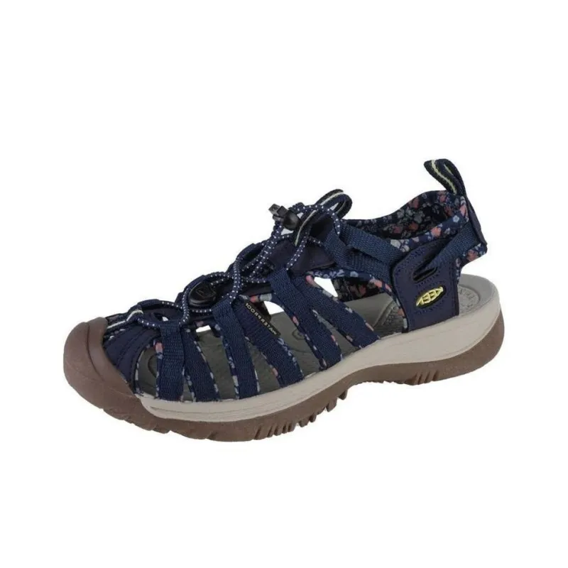 KEEN Whisper Series Slip-Resistant Breathable River Trekking Shoes Women's Blue Brown-2