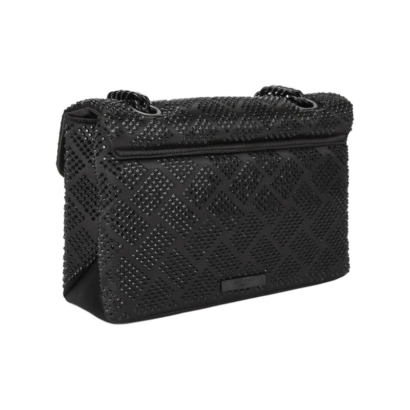 Kurt Geiger London Satin Shoulder Bag Crossbody Bag Women's Black-2