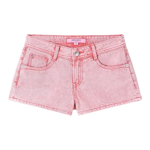 Miss Sixty Denim Shorts Women's Rose Red