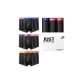 Black, Black, Black (Mixed Color Elastic)