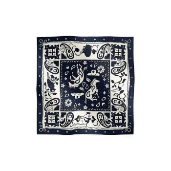 HERMES Silk Scarves Women's Ocean